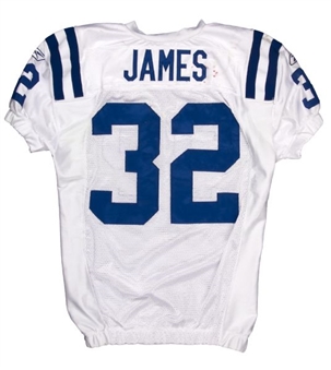 2005 Edgerrin James Game Used Colts Jersey (Colts LOA)
